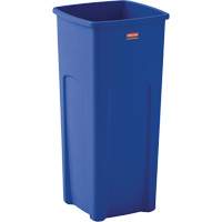 Untouchable&reg; Square Recycling Container, Bulk, Plastic, 23 US gal. NRZ Safety Inc.