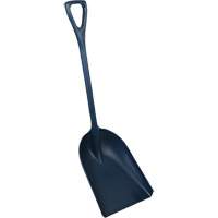 Pelle monobloc perceptible par d&eacute;tecteur de m&eacute;tal, Lame 13-3/4" x 17", Longueur de 42-1/2", Plastique, Bleu NRZ Safety Inc.