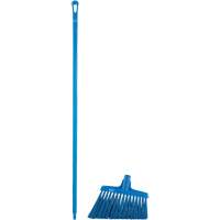 Angle Broom Head with Handle, X-Coarse Bristles, 12", Polyester, Blue NRZ Safety Inc.
