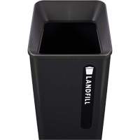 Bac d'ordures destin&eacute;s &agrave; l'enfouissement Sustain, Plastique/Acier, 23 gal. US NRZ Safety Inc.