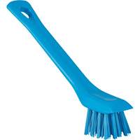 Brush with Scraping Edge, Stiff Bristles, 6" Long, Blue NRZ Safety Inc.