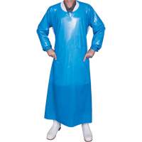 Top Dog 6 Mil. Gown, Large, Blue, Polyurethane NRZ Safety Inc.
