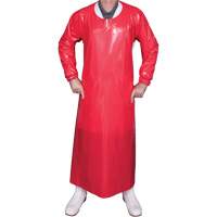 Top Dog 6 Mil. Gown, Large, Red, Polyurethane NRZ Safety Inc.