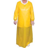 Top Dog 6 Mil. Gown, Large, Yellow, Polyurethane NRZ Safety Inc.