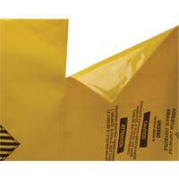 Hazardous Waste Liners, Asbestos, 40" L x 26" W, 3 mils NRZ Safety Inc.
