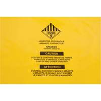 Hazardous Waste Liners, Asbestos, 40" L x 26" W, 3 mils NRZ Safety Inc.