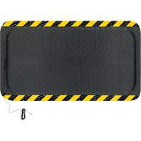 Hog Heaven Electrically Conductive Mat, 3' W x 5' L, 5/8" Thickness, Black/Yellow, Nitrile NRZ Safety Inc.