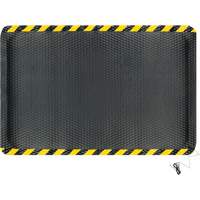 Hog Heaven Electrically Conductive Mat, 4' W x 6' L, 5/8" Thickness, Black/Yellow, Nitrile NRZ Safety Inc.