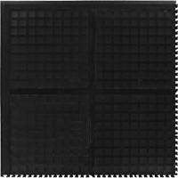 Hog Heaven III Comfort Modular Centre Tile, Corrugated, 3' x 3' x 3/4", Black, Nitrile NRZ Safety Inc.