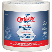 Plus Disinfectant Wipes, 8" x 6", 1200 Count NRZ Safety Inc.