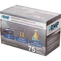 Washable Cleaning Cloths, Microfibre, White NRZ Safety Inc.