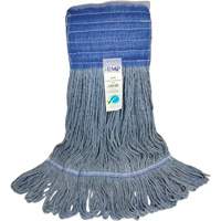 T&ecirc;te de vadrouille &agrave; bande large, Antimicrobien/Finition de plancher/Sp&eacute;cialis&eacute;, Coton/Rayonne/Synth&eacute;tique, Style Boucle NRZ Safety Inc.