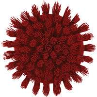 HyDrive Round Drill Brush, Extra Stiff Bristles, 3-1/10" Long, Red NRZ Safety Inc.
