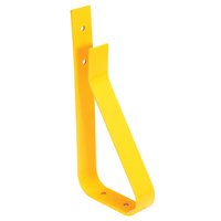 Rail Post, Steel, 10-3/4" L x 24" H, Yellow NRZ Safety Inc.