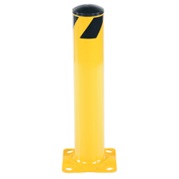 Butoir de s&eacute;curit&eacute;, Acier, 24" h x 4,5" la, Jaune NRZ Safety Inc.