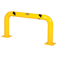 Garde-corps &agrave; profil &eacute;lev&eacute; pour machines, 4' la x 2' h, Jaune NRZ Safety Inc.