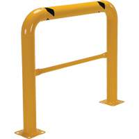 Garde-corps &agrave; profil &eacute;lev&eacute; pour machines, 4' la x 3,5' h, Jaune NRZ Safety Inc.