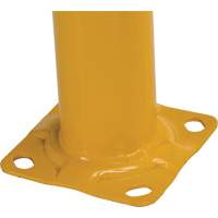Garde-corps &agrave; profil &eacute;lev&eacute; pour machines, 4' la x 3,5' h, Jaune NRZ Safety Inc.