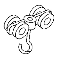 Curtain Partition Track Double Steel Roller NRZ Safety Inc.