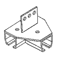 Beam Mount Curtain Partition Connector NRZ Safety Inc.