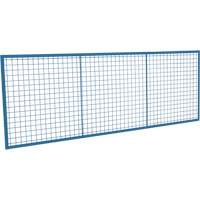 Wire Mesh Partition Components - Panels, 3' H x 8' W NRZ Safety Inc.