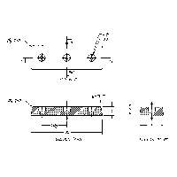 Butoirs de quai en caoutchouc moul&eacute;s, Caoutchouc, 30" la x 4" p x 10" h NRZ Safety Inc.