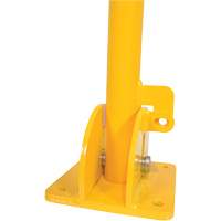 Butoirs repliables, Acier, 42" h x 1-3/4" la, Jaune NRZ Safety Inc.