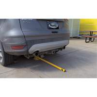 Butoirs repliables, Acier, 42" h x 1-3/4" la, Jaune NRZ Safety Inc.