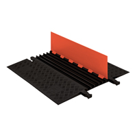 Guard Dog&reg; Low Profile ADA/DDA Cable Protector, 5 Channels, 36" L x 33.3" W x 1.25" H NRZ Safety Inc.