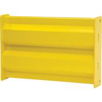 Industrial Safety Guard Rail, Steel, 19" L x 12" H, Safety Yellow NRZ Safety Inc.
