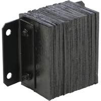 Laminated Dock Bumper, Horizontal, Rubber, 12" W x 6" D x 10" H NRZ Safety Inc.