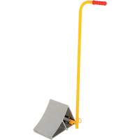 Aluminum Wheel Chock With Handle, 7" W x 11-7/8" D x 7-11/16" H NRZ Safety Inc.