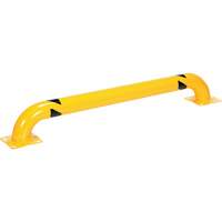 Protecteur de r&acirc;telier &agrave; profil bas, 5,3' la x 0,74' h, Jaune NRZ Safety Inc.