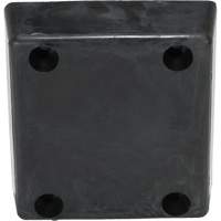 Molded Dock Bumper, Reinforced Rubber, 12" W x 4" D x 13" H NRZ Safety Inc.