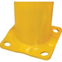 Safety Bollard, Steel, 36" H x 5-1/2" W, Yellow NRZ Safety Inc.
