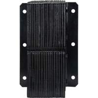 Laminated Dock Bumpers, Vertical, Rubber, 11" W x 6" D x 20" H NRZ Safety Inc.