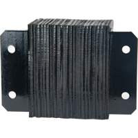 Laminated Dock Bumpers, Horizontal, Rubber, 12" W x 6" D x 10" H NRZ Safety Inc.