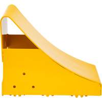 Ice Chocks, Steel, Yellow, 8-1/16" W x 10-5/8" D x 8-13/16" H NRZ Safety Inc.