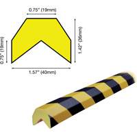 Butoir de protection de coin mod&egrave;le AA 5M NRZ Safety Inc.