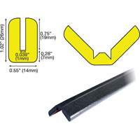 Butoir de protection de rebords mod&egrave;le W 1M, Longueur 3,25' (0,99 m) NRZ Safety Inc.