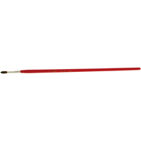 Round Marking Paint Brush, 5/32" Brush Width, Camel Hair, Wood Handle NRZ Safety Inc.