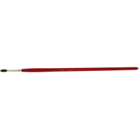 Round Marking Paint Brush, 3/16" Brush Width, Camel Hair, Wood Handle NRZ Safety Inc.