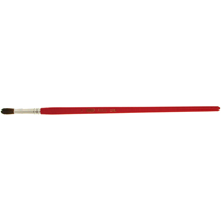 Round Marking Paint Brush, 1/4" Brush Width, Camel Hair, Wood Handle NRZ Safety Inc.