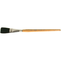 One Stroke Paint Brush, 3/4" Brush Width, Ox Hair, Wood Handle NRZ Safety Inc.