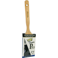 Pinceau &agrave; soies angulaires Crown Pro, Soies, Manche Bois, Largeur de 2-1/2" NRZ Safety Inc.