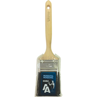 Pinceau &agrave; soies droites, Soies, Manche Bois, Largeur de 2-1/2" NRZ Safety Inc.