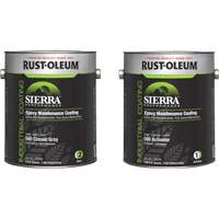 Sierra S60 Water-Based Epoxy Maintenance Coating Kit, Gallon, Grey NRZ Safety Inc.