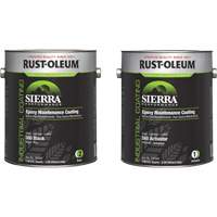 Sierra S60 Water-Based Epoxy Maintenance Coating Kit, Gallon, Black NRZ Safety Inc.