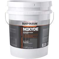 Rev&ecirc;tement acrylique &eacute;lastom&egrave;re Noxyde, 5 gal., Seau, Gris NRZ Safety Inc.