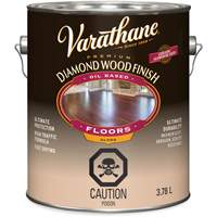 Enduit pour plancher &agrave; fini diamant pour bois Varathane, 3,78 L, Transparent, Brillant NRZ Safety Inc.